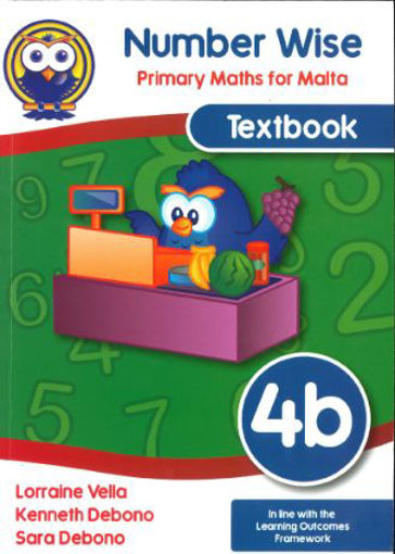 Picture of NUMBER WISE TEXTBOOK 4B
